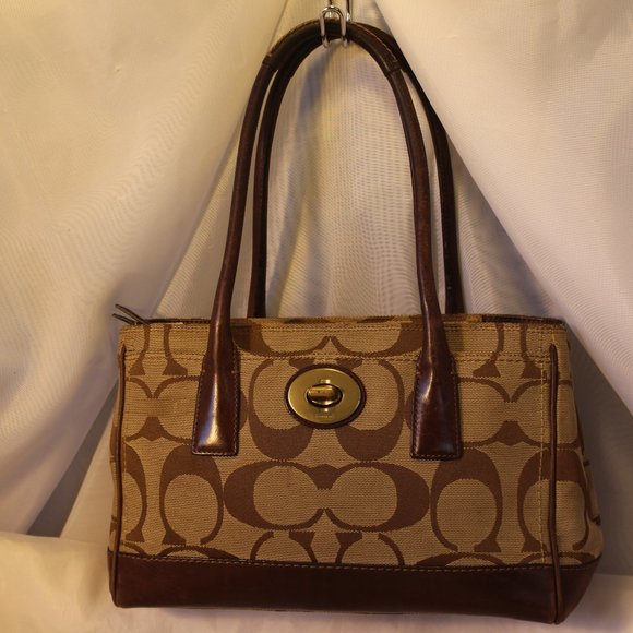 Coach signature Madeline Tote - Picture 1 of 9